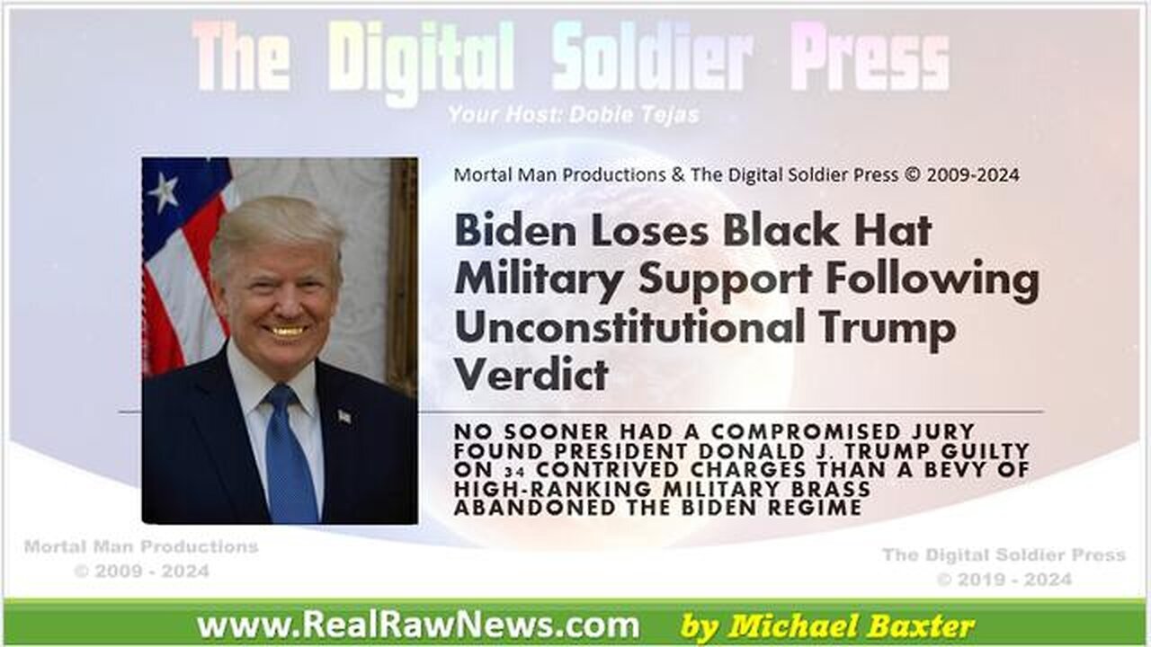 BIDEN LOSES BLACK HAT MILITARY SUPPORT