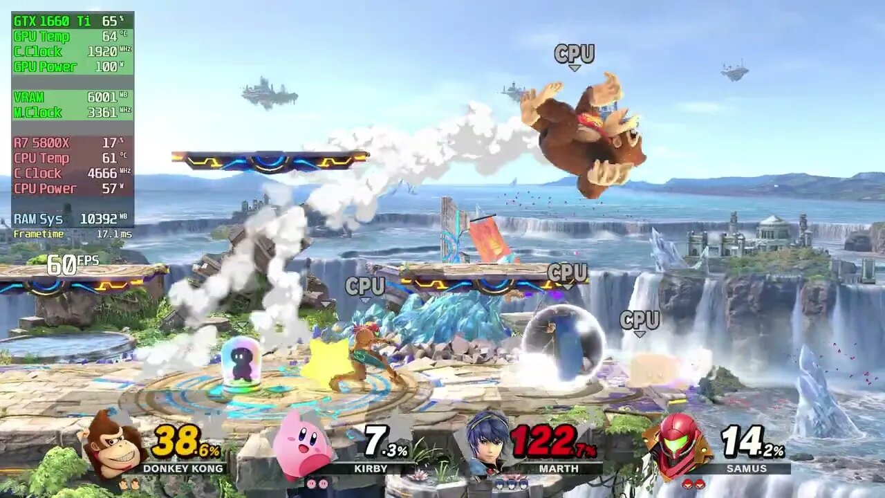 yuzu | Super Smash Bros. Ultimate | 5800X | GTX 1660 Ti | 3x 2160p/3240p | 2023