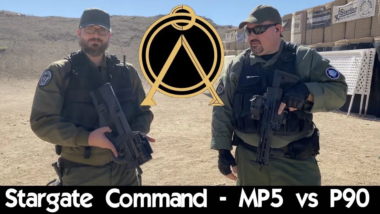 MP5 vs P90 - Stargate Command Trials