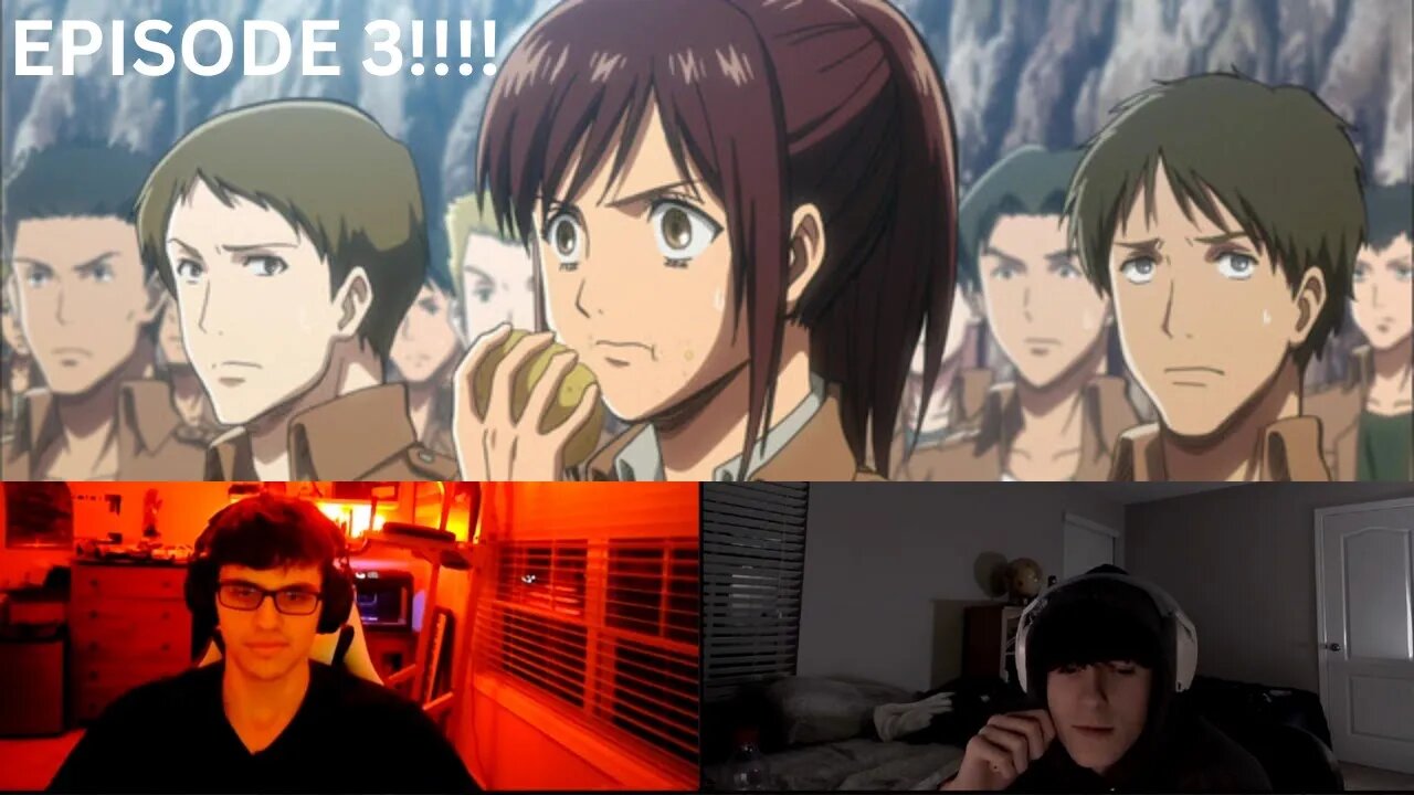 Anime HATER Reacts and reviews Attack On Titan Ep. 3!!!! | Attack on Titan | Hater | Review | React
