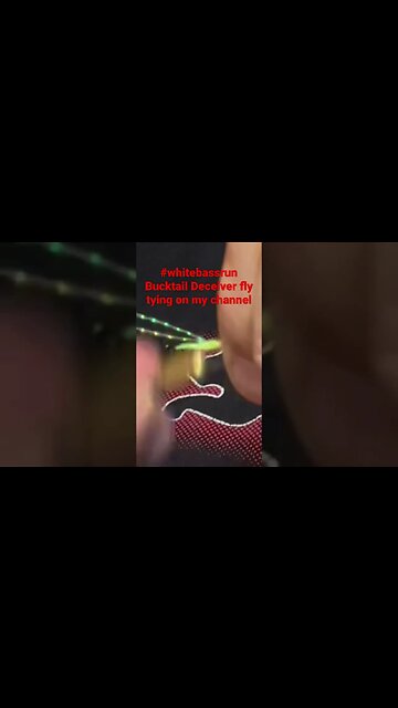 #flyfishing #fishing #flytying #fish #whitebass #bass #bassfishing #crappie #spring