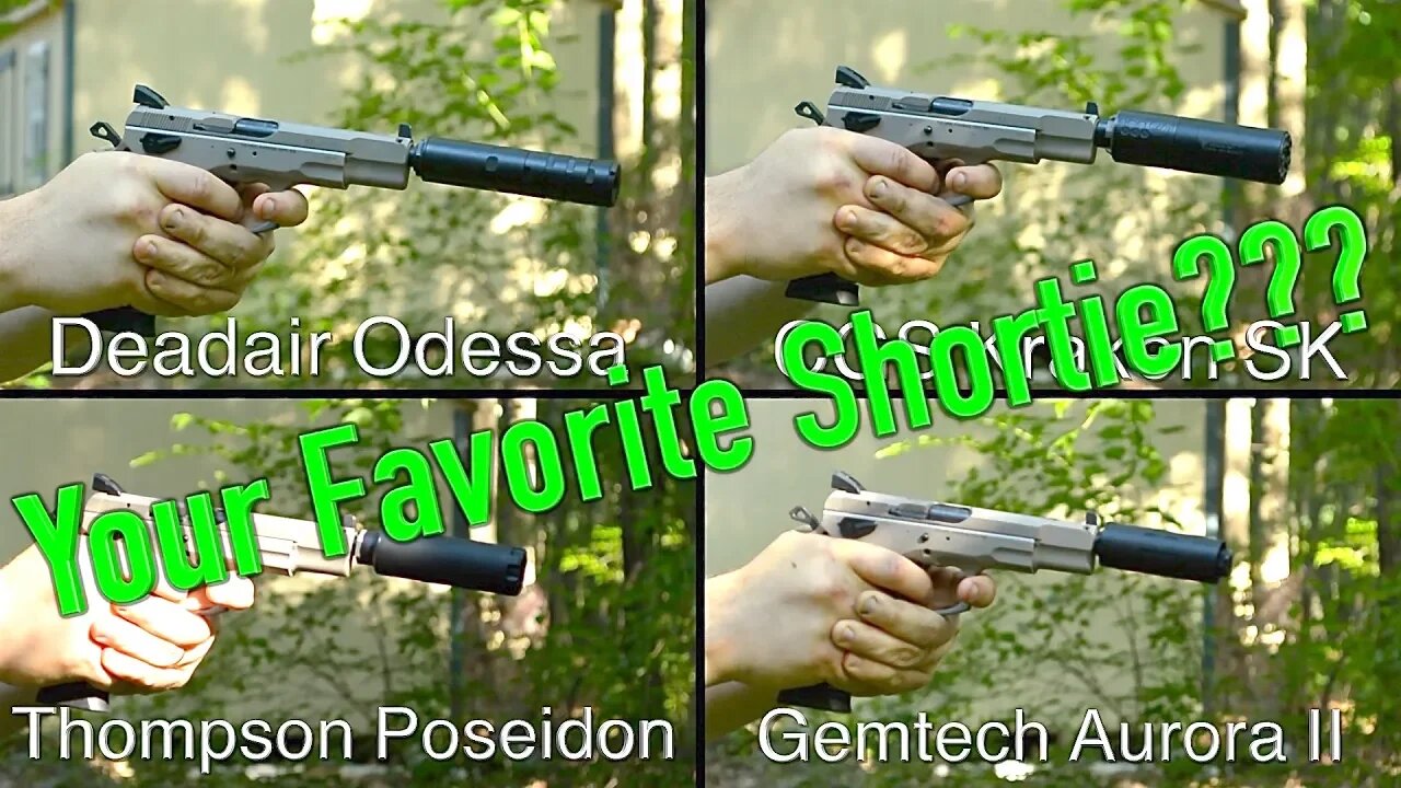 9mm shorty suppressor comparison