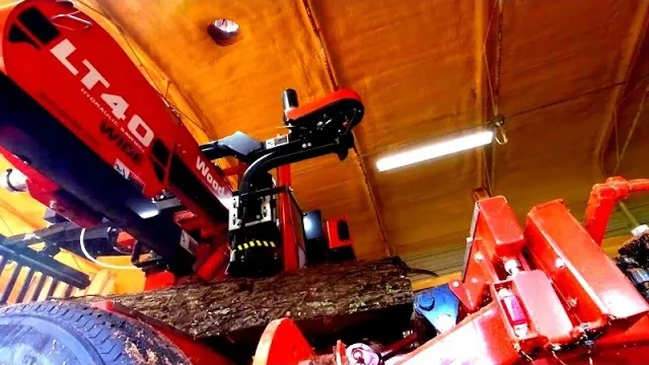 Amazing Crotch Walnut On The Sawmill & 2nd Hay Harvest of 2020