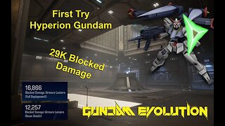 Amazing Comeback 29k Shields Hyperion Gundam Ranked Win - Mountain RD Lab - Gundam Evolution 3.1