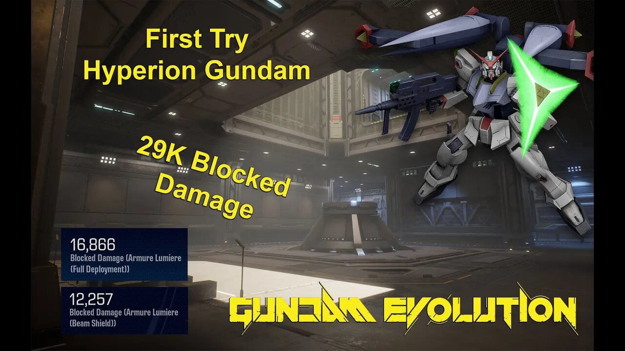 Amazing Comeback 29k Shields Hyperion Gundam Ranked Win - Mountain RD Lab - Gundam Evolution 3.1