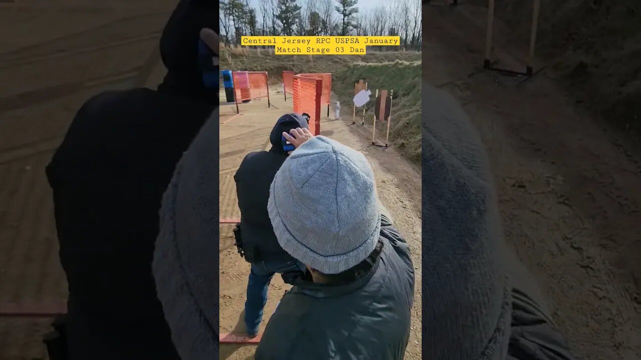 ⚡️🔫🤜🫡🤯Central Jersey RPC #uspsa A January Match Stage 03 Dan #unloadshowclear #ipsc #idpa