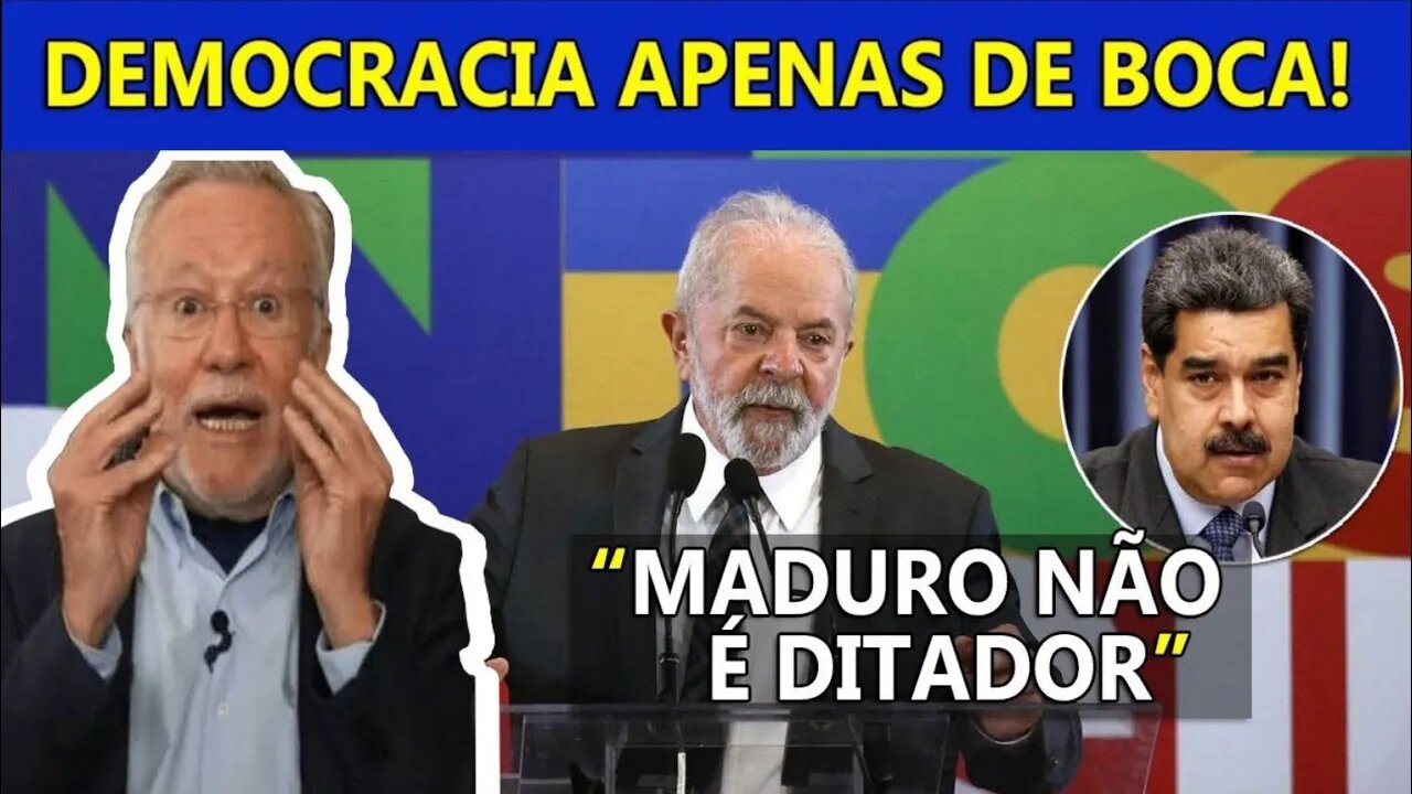 CHOCANTE! Lule é o Único que não vê Ditadura na Venezuela!