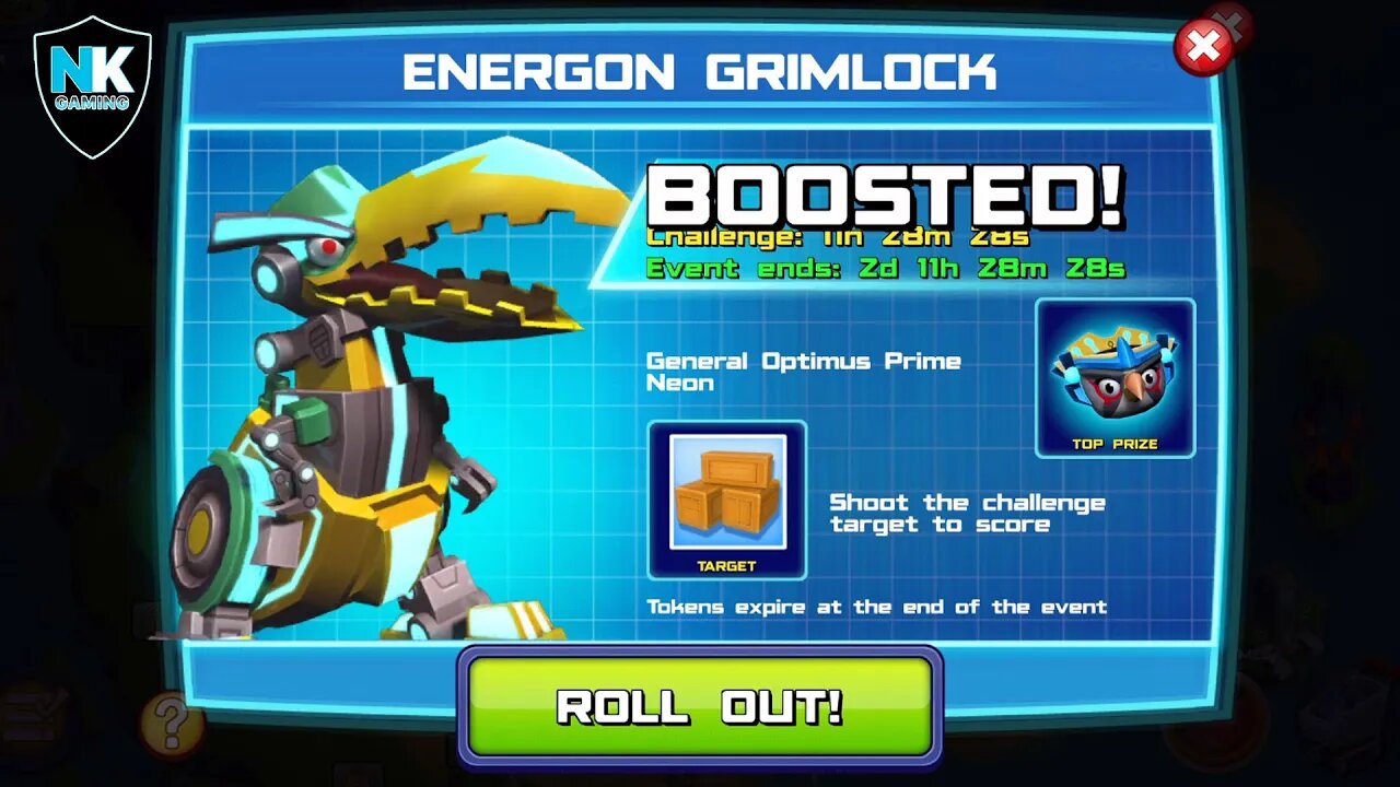 Angry Birds Transformers - Energon Grimlock Event - Day 4 - Mission 4