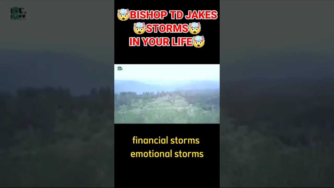 bishop td jakes. the storms in life #shorts #bestinspirationalvideo #viral #shortsvideo