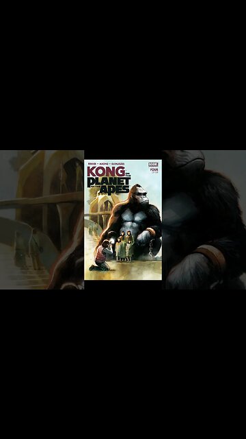 Kong on the Planet of the Apes Covers