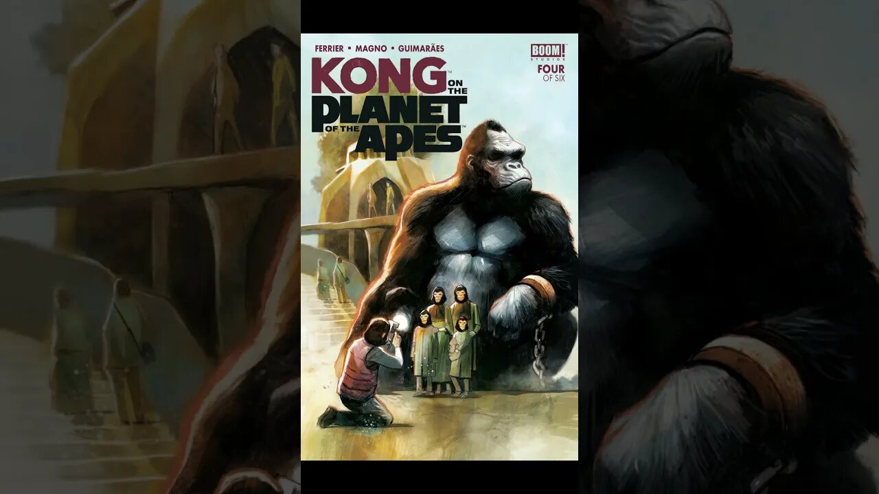 Kong on the Planet of the Apes Covers