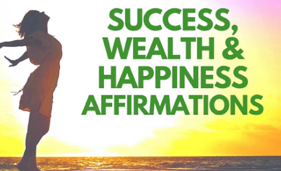 LISTEN TO THIS EVERY MORNING! 'I AM' Affirmations For Success, Wealth, Positivity & Happiness