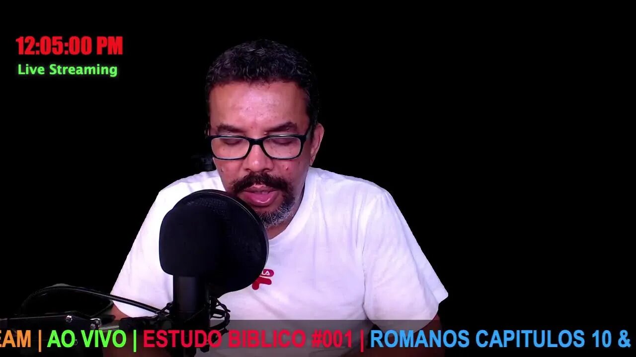 ESTUDO BIBLICO #001 - ROMANOS CAPÍTULOS 10 E 11