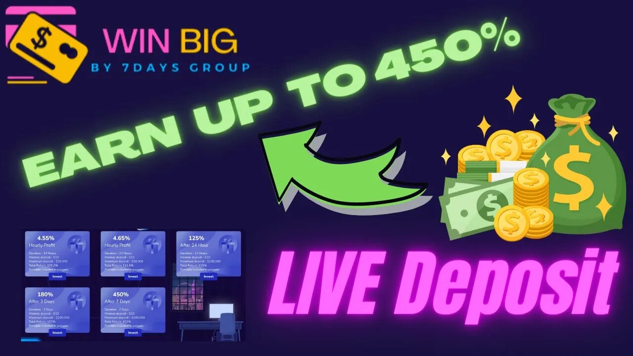 WIN BIG Hourly Project | Day 2 & Live Deposit 💰 💰 💰