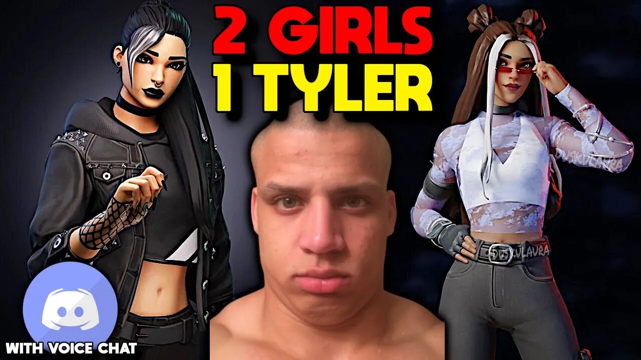 Tyler1 & 2 High Girls in Fortnite - With Voice Chat