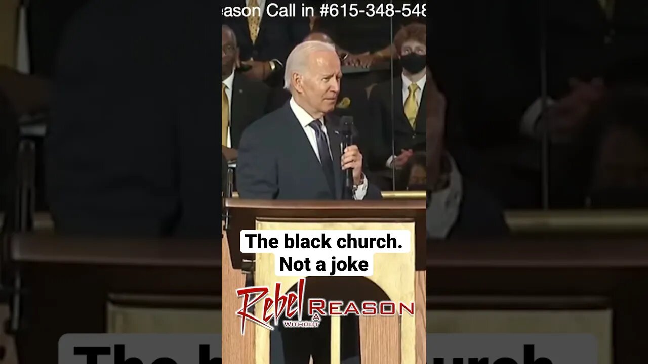 The black church. Not a joke.