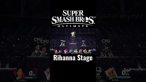 Rihanna vs Mario, Luigi and Captain Falcon