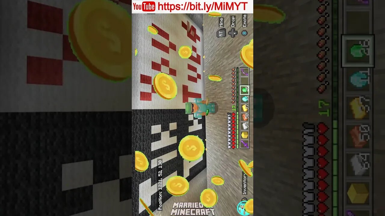 Win 1720 Minecoins! Enter Now, its too easy! #MarriedInMinecraft #MiM #Minecraft