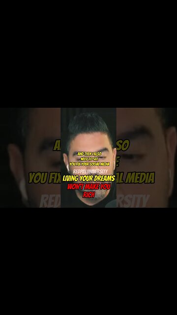 Living Your Dreams Won't Make You Rich @MichaelSartain