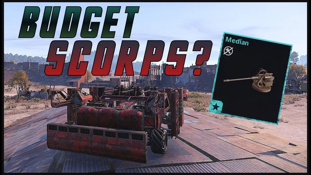 Median cannons are budget scorps | Crossout