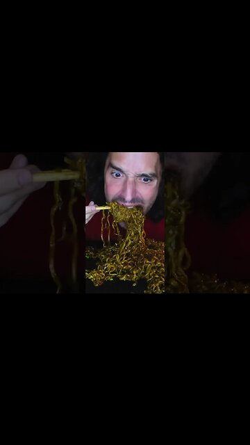 ASMR Eating CHEESY Black Bean Noodles Jajangmyeon * no talking bites only mukbang * #asmrfood