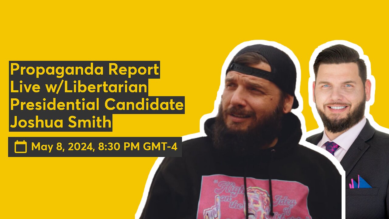 Live w/Libertarian Presidential Candidate Joshua Smith