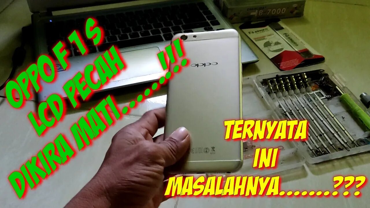 Oppo F1s LCD Pecah Jangan Buru Buru Ke Konter || Ternyata Ini Masalahnya..?? @stay0301
