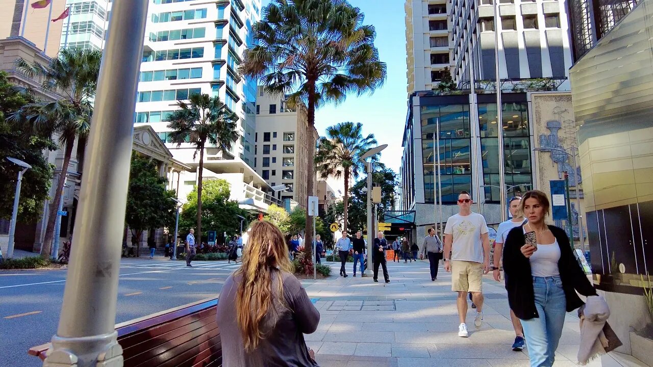 Australian Winter Walking Tour in Brisbane City || Queensland