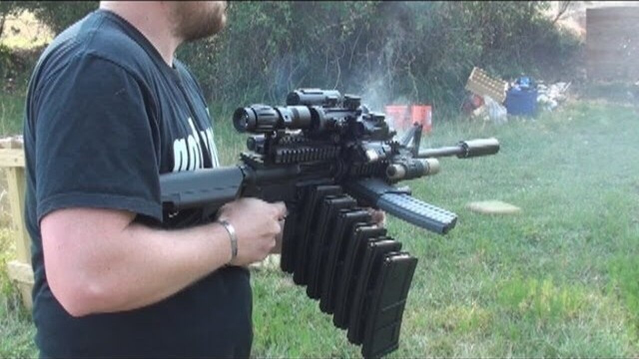 RANGE TEST: THE ULTIMATE AR-15 MALL NINJA TACTICAL ZOMBIE DESTROYER!