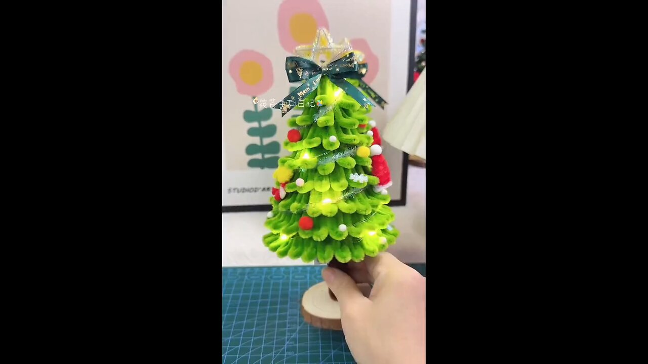 Christmas is coming, let's make a Christmas tree #yeuhandmade89 #foryou #foryoupage #caythongnoel