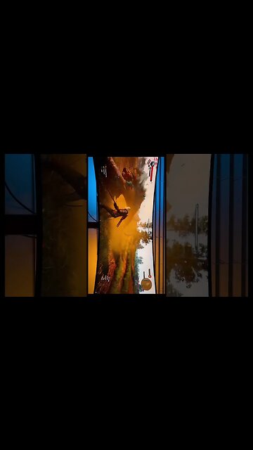 The Witcher 3 on a LG 45” UltraGear OLED! Full video on my channel #gamingsetup #gaming #thewitcher3