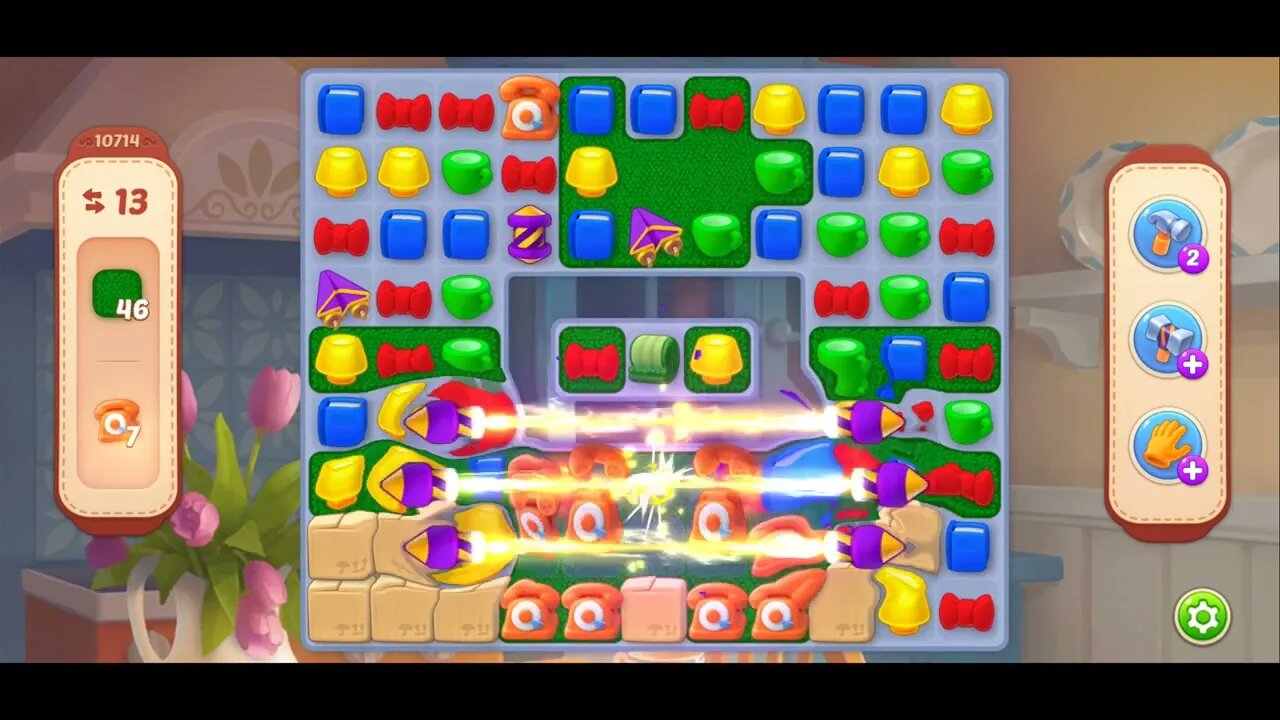 Playrix Homescapes Gameplay Walkthrough Level 10714