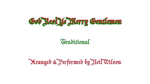 God Rest Ye Merry Gentlemen - Trumpet Quartet - Neil Wilson