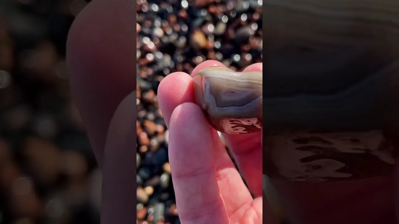 Impressive agate found in Lake Superior