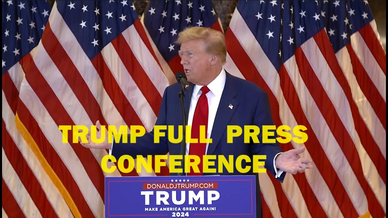 Trump holds Press Conference following guilty verdict in New York