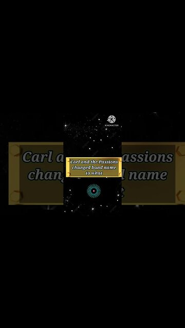 Carl and the Passions changed band name to what