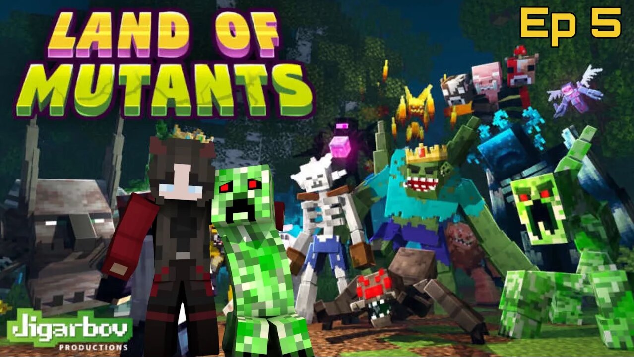 CREEPER CHAOS! Land Of Mutants - Minecraft Marketplace Map [Ep 5]