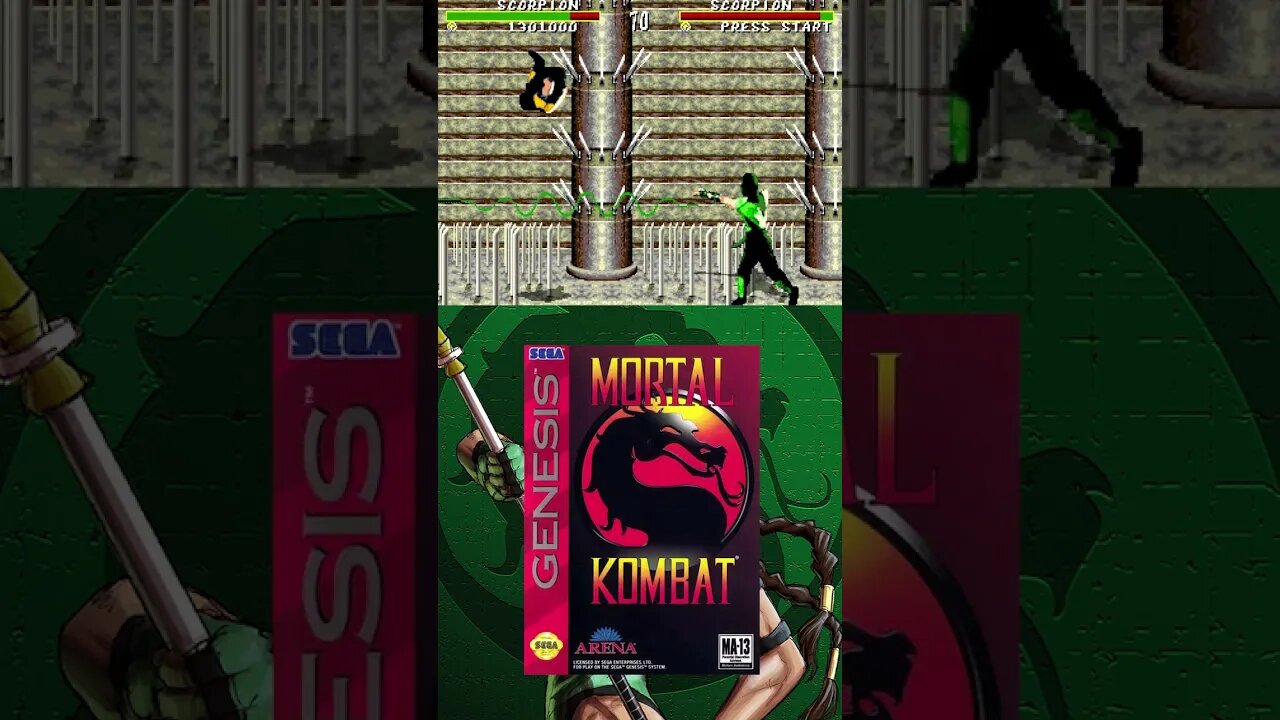 Mortal Kombat (Genesis) - Reptile Endurance Glitch