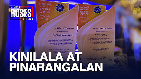 2 programa ng DZAR Sonshine Radio, kinilala at pinarangalan ng Philippine Coast Guard