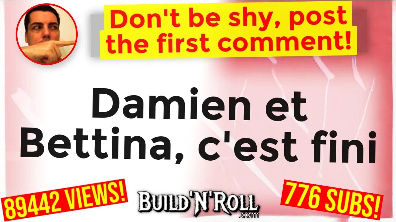 Damien et Bettina, c'est fini