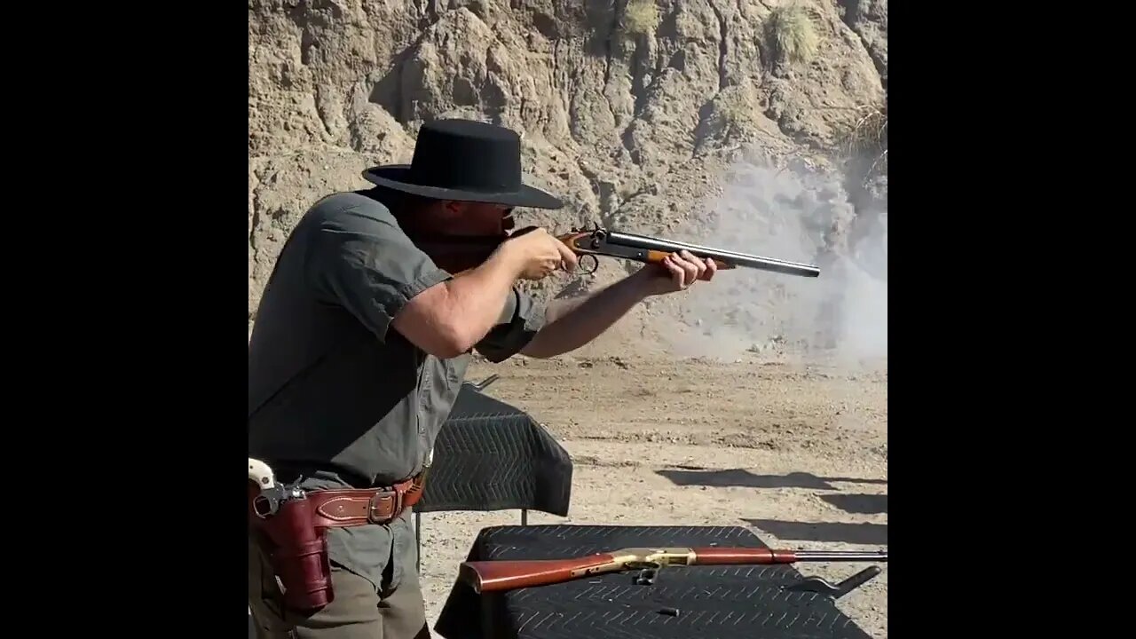 Blackpowder 1866 & SxS Shotgun #shorts