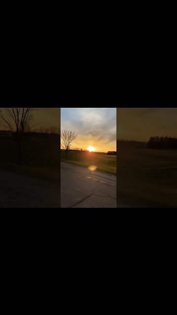 Biking by a Sunset 🌅 #biking #sunset