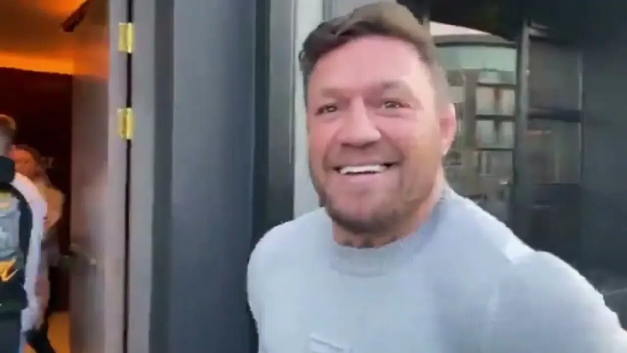 Conor mcGorge appears to be in fantastic shape.