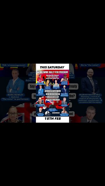 WORLDWIDE RALLY FOR FREEDOM | WESTERN AUSTRALIA