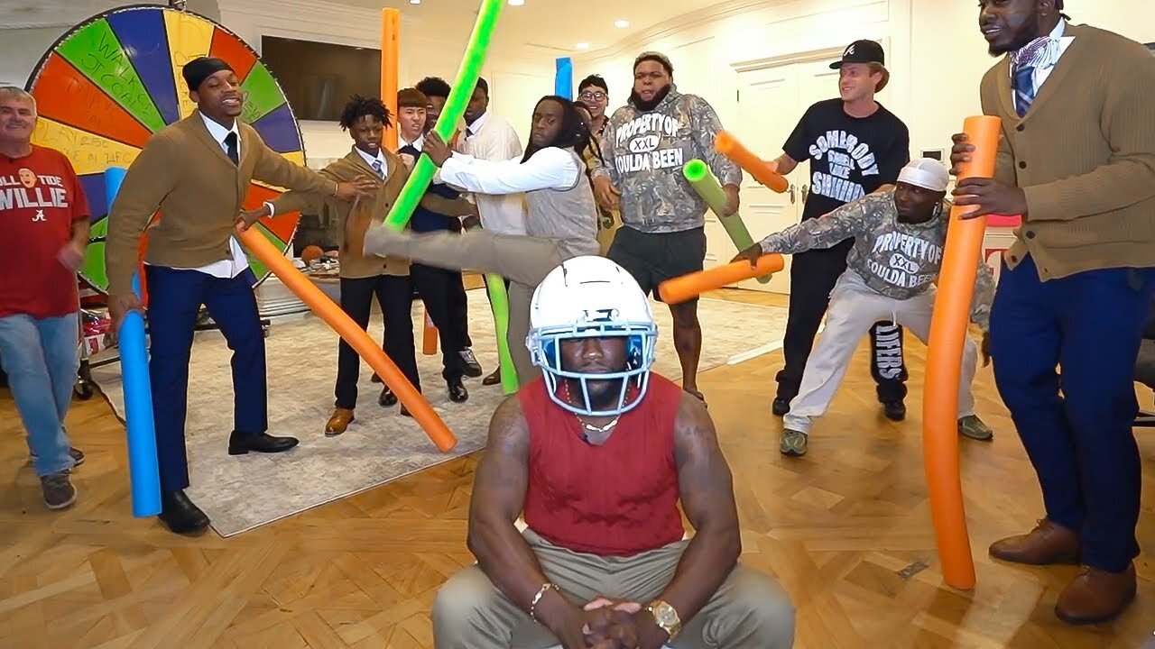 Kevin Hart & Druski Play Extreme Noodle Hitting Game...😂