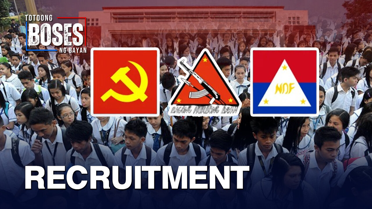 Pangre-recruit ng CPP-NPA-NDF sa mga kabataan, patuloy