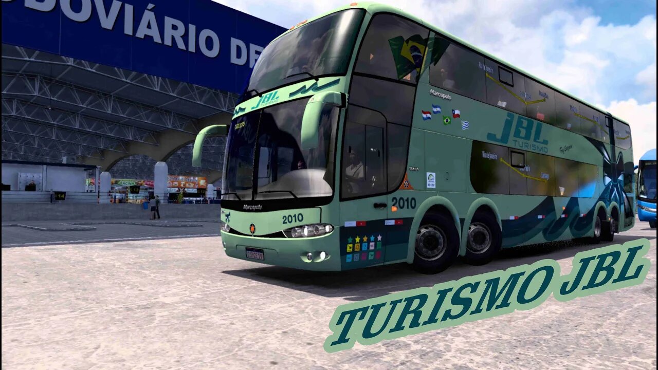 JBL Turismo G6 1800 ETS2 1.46 Rotas Brasil