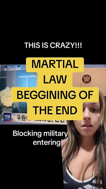 MARTIAL LAW IN KOREA