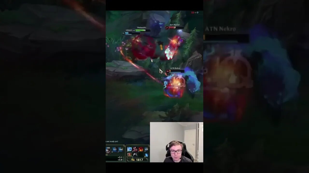 Sajonek Can't Die - Thebausffs - League of Legends #shorts