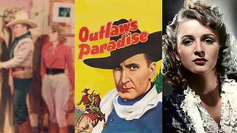 OUTLAW'S PARADISE (1939) Trailer - B&W